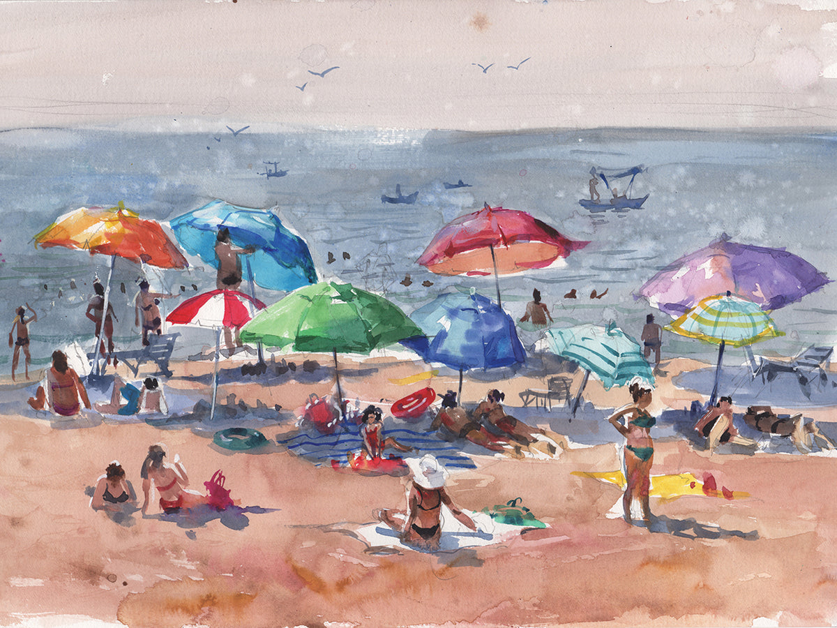 Sunny Day At The Beach
