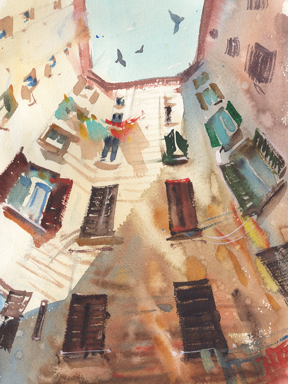 Sunny Day In The Yard