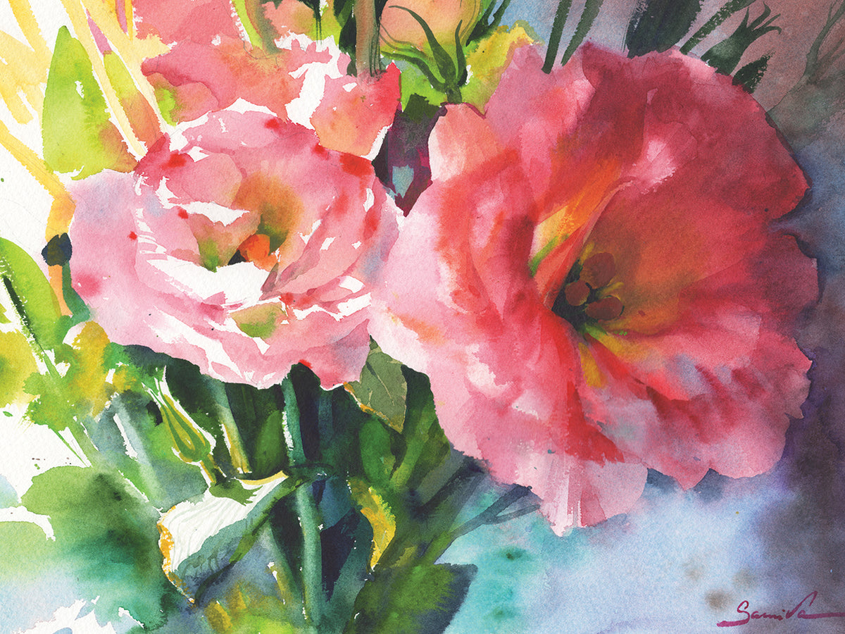 Beautiful Watercolor Flowers