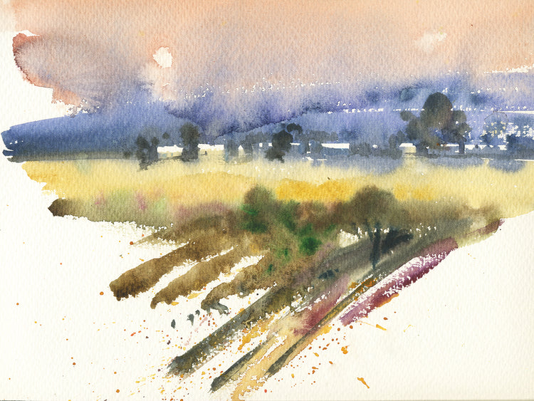 Paisaje provenzal Lienzo