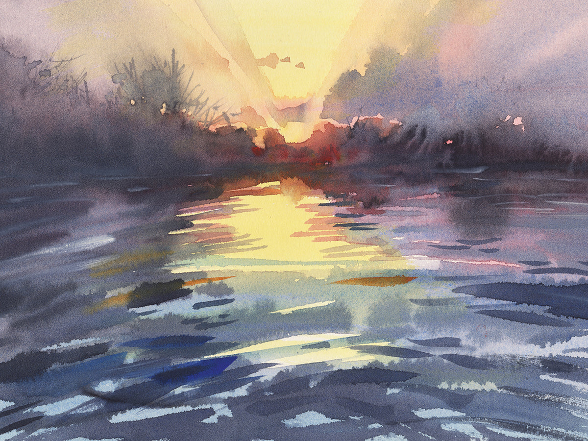 Sunrise On The Lake