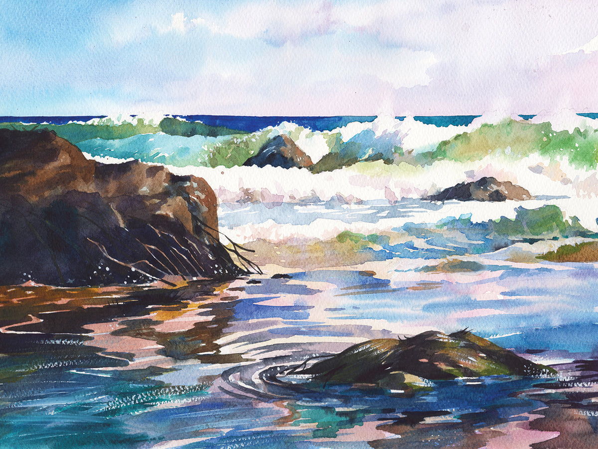 Waves Near The Shore