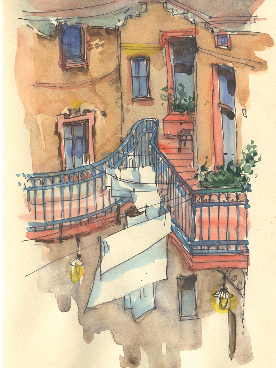 Sunny Courtyard