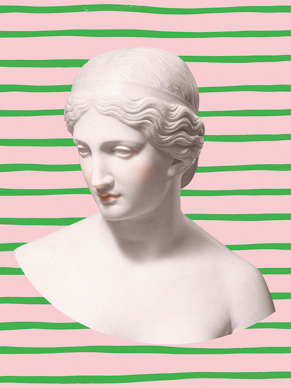 Goddess with Stripes