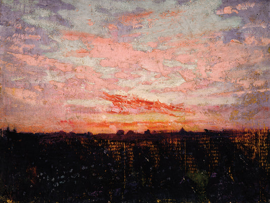 Sunrise Or Sunset, Study For Book, Concealing Coloration In The Animal Kingdom (ca. 1905-1909)