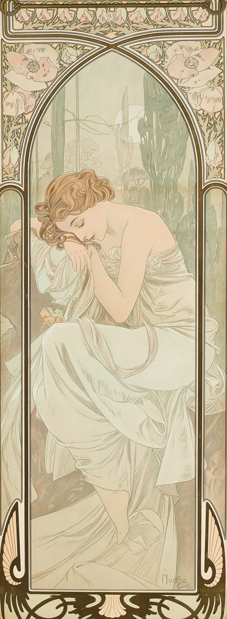 Repos de la nuit (1899) Canvas Print