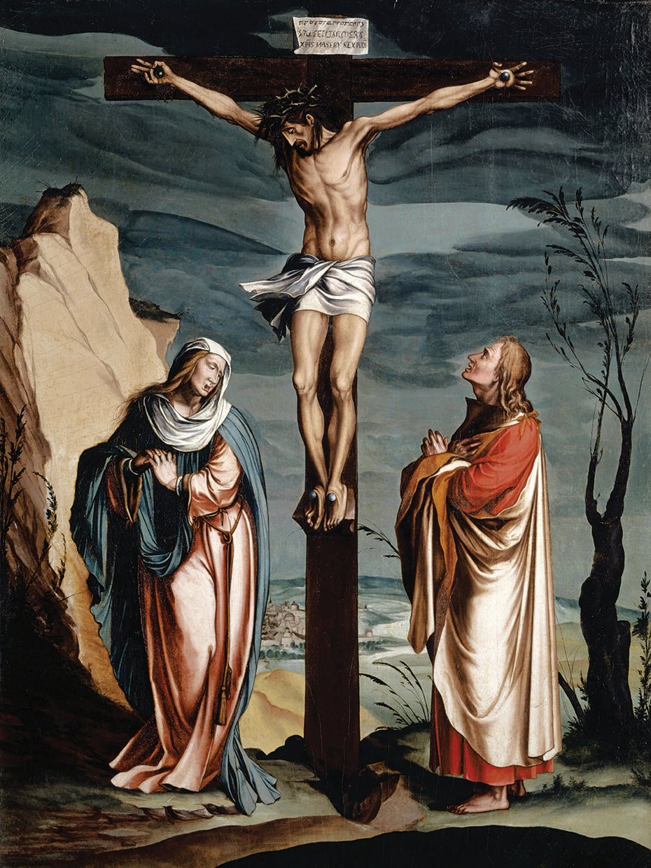 Christ on the Cross between the Virgin and Saint John (1560)