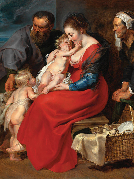 The Holy Family with Saints Elizabeth and John the Baptist (1615)