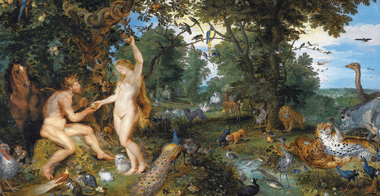 The Garden of Eden with the Fall of Man (c. 1615)