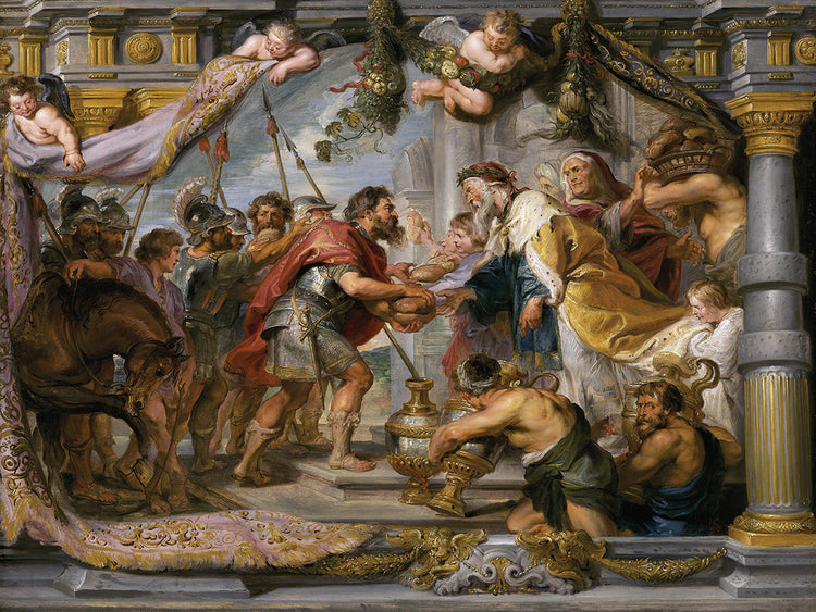 The Meeting of Abraham and Melchizedek (c. 1626)