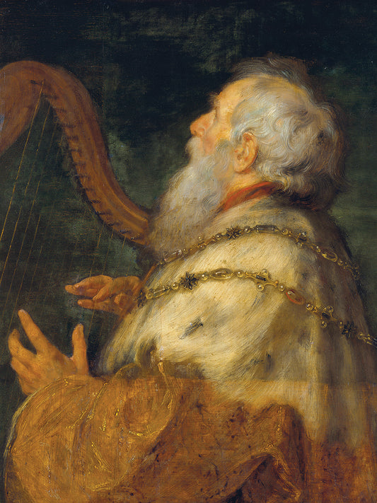 King David Playing the Harp (ca. 1616)