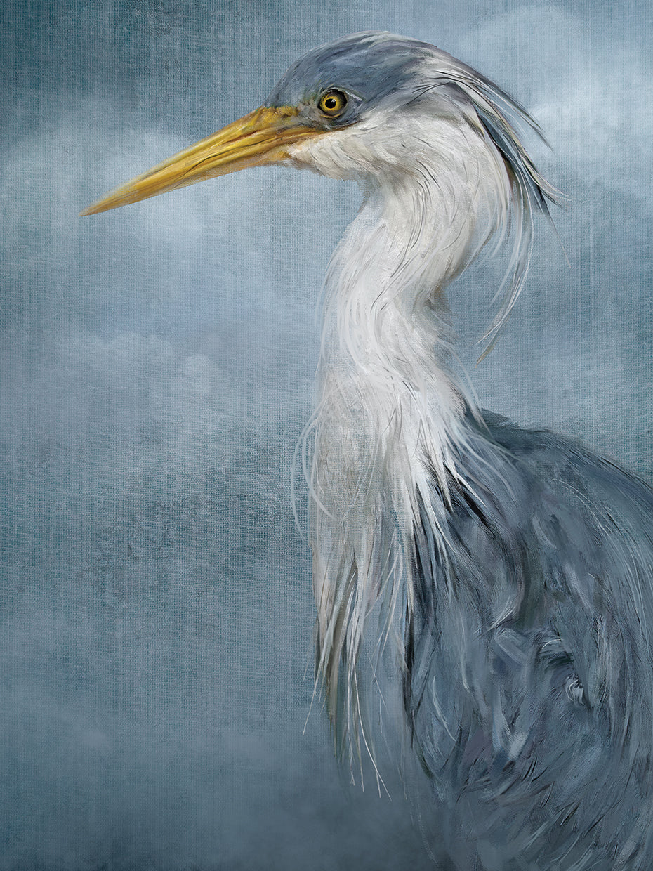 Coastal Portrait in Blue