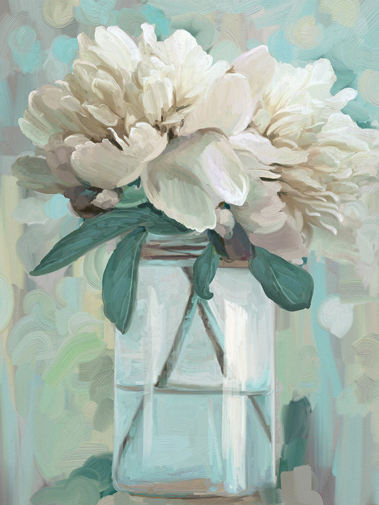Farmhouse Peonies I