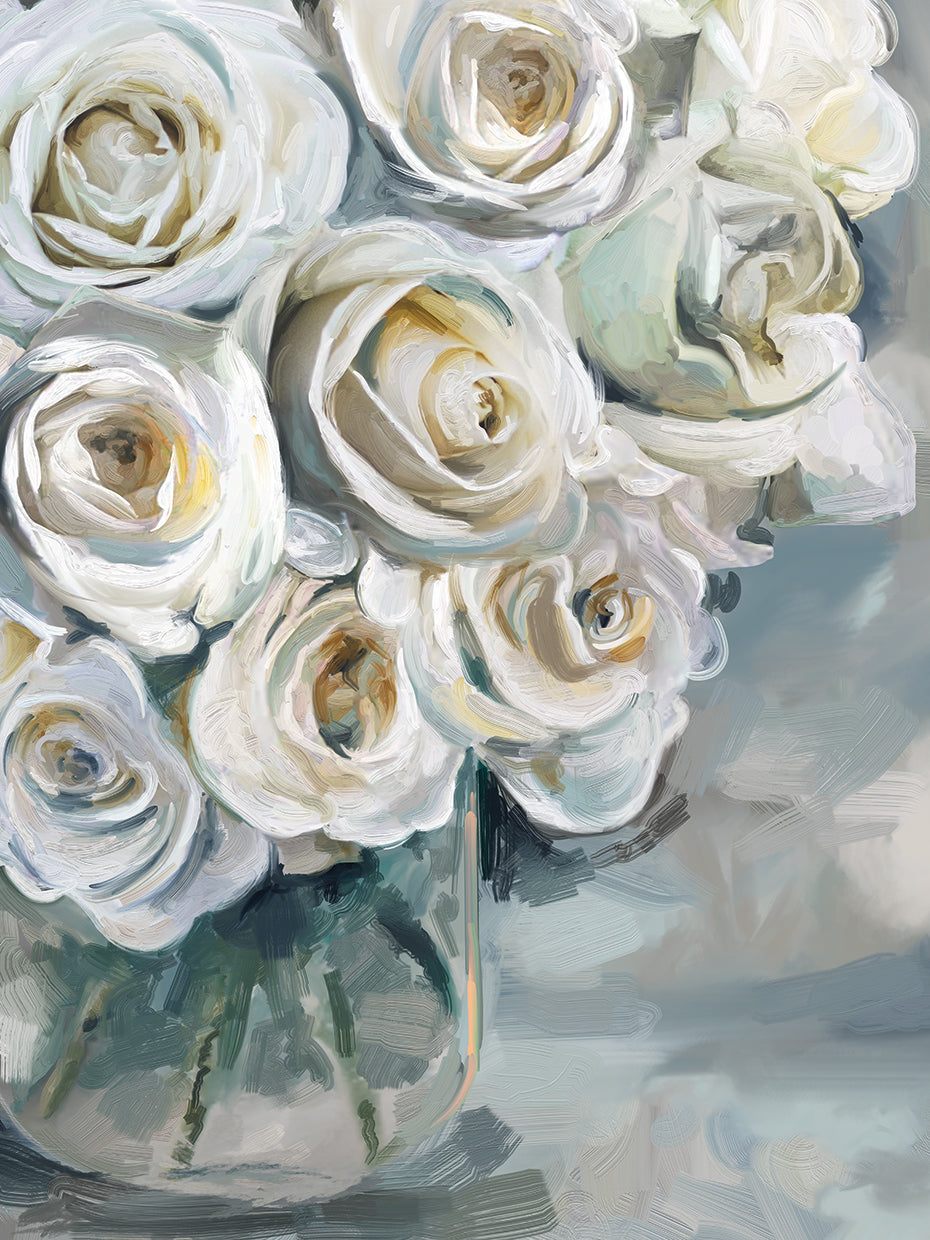 Mason Jar Bouquet I