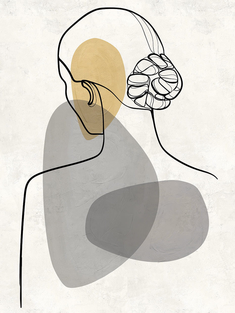 Mid Century Portrait I