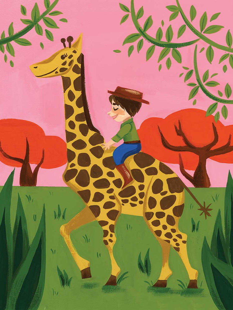 Animal Riders Giraffe