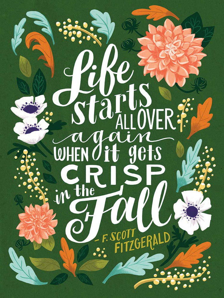 Life Starts All Over in the Fall