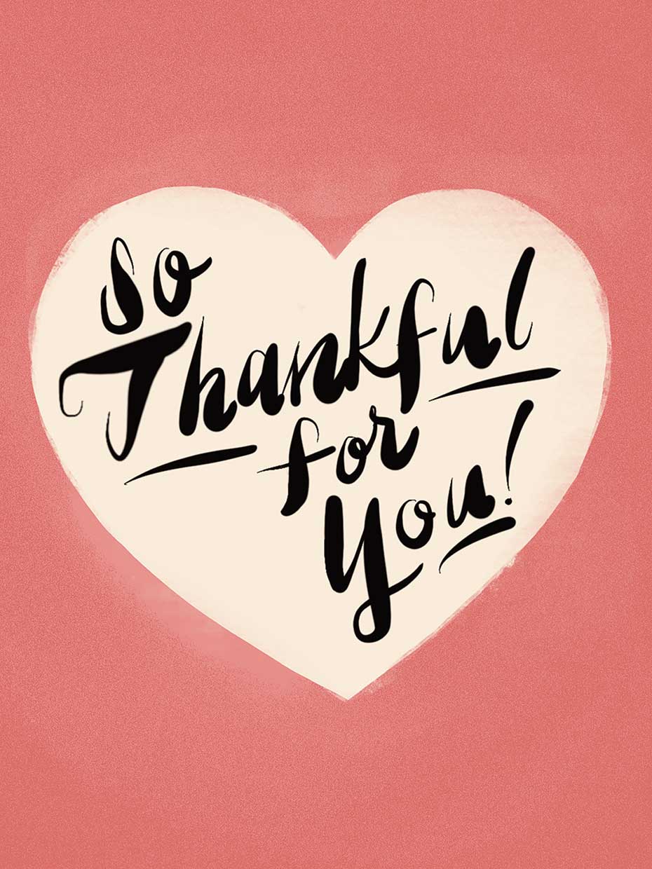 So Thankful For You