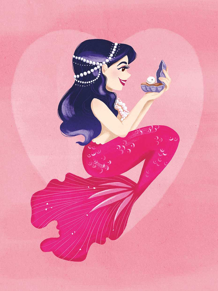 Pink Pearl Mermaid