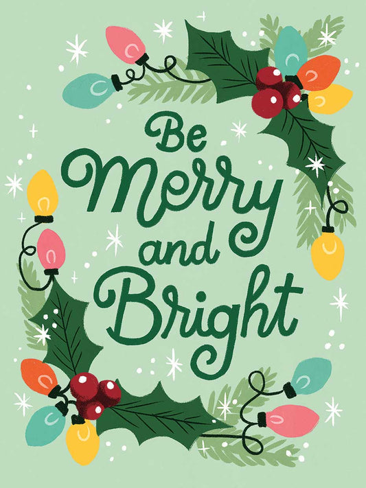 Be Merry and Bright Canvas Print