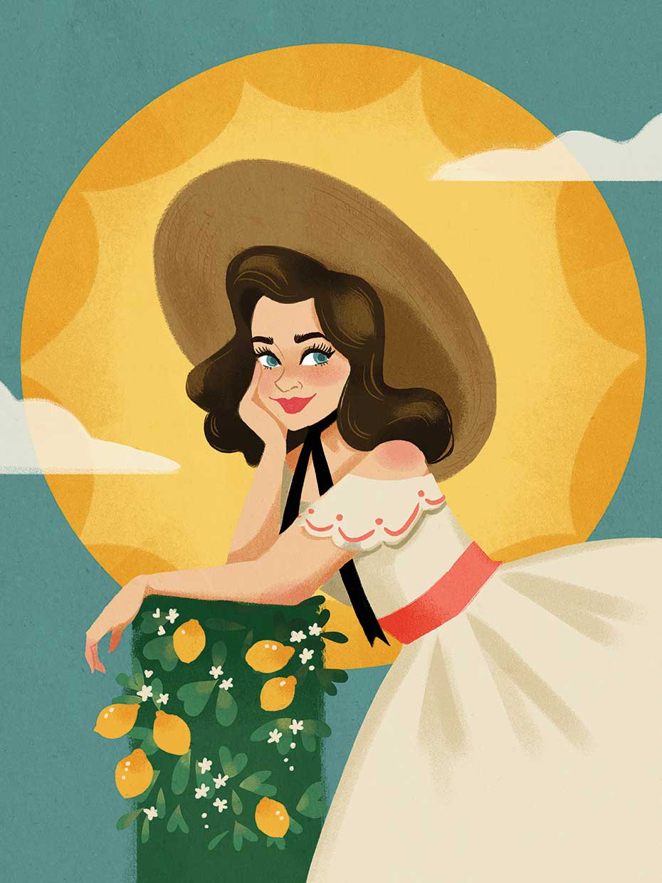 Positano Lady