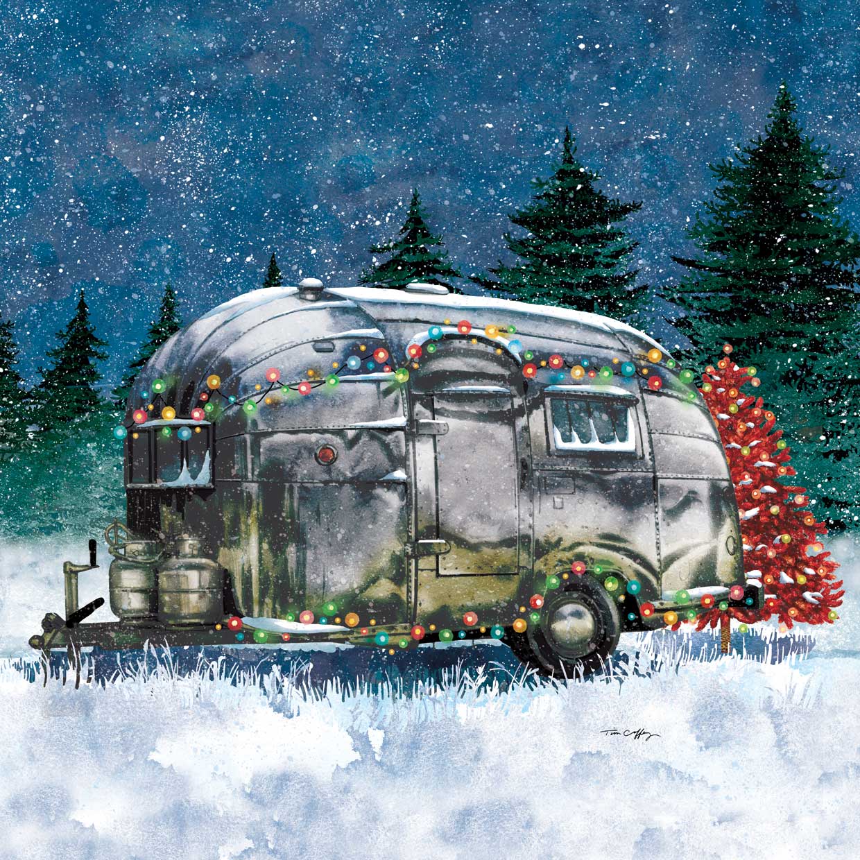 Christmas Camper