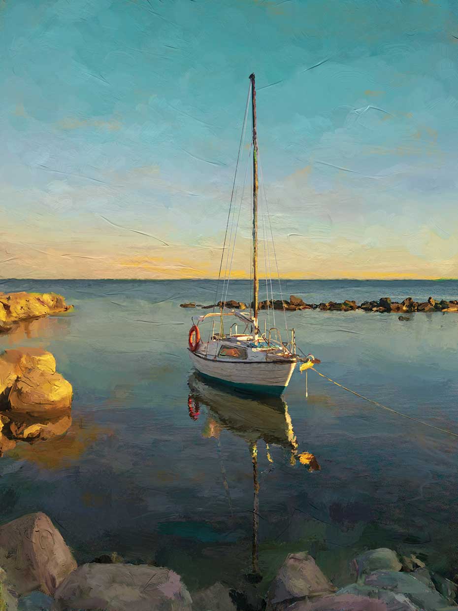 Anchored at Dusk