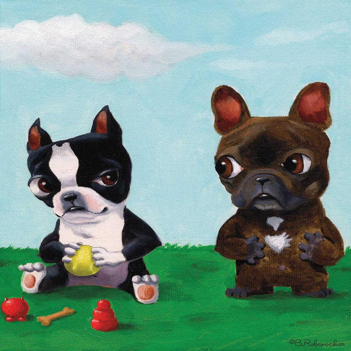 Boston and Frenchie