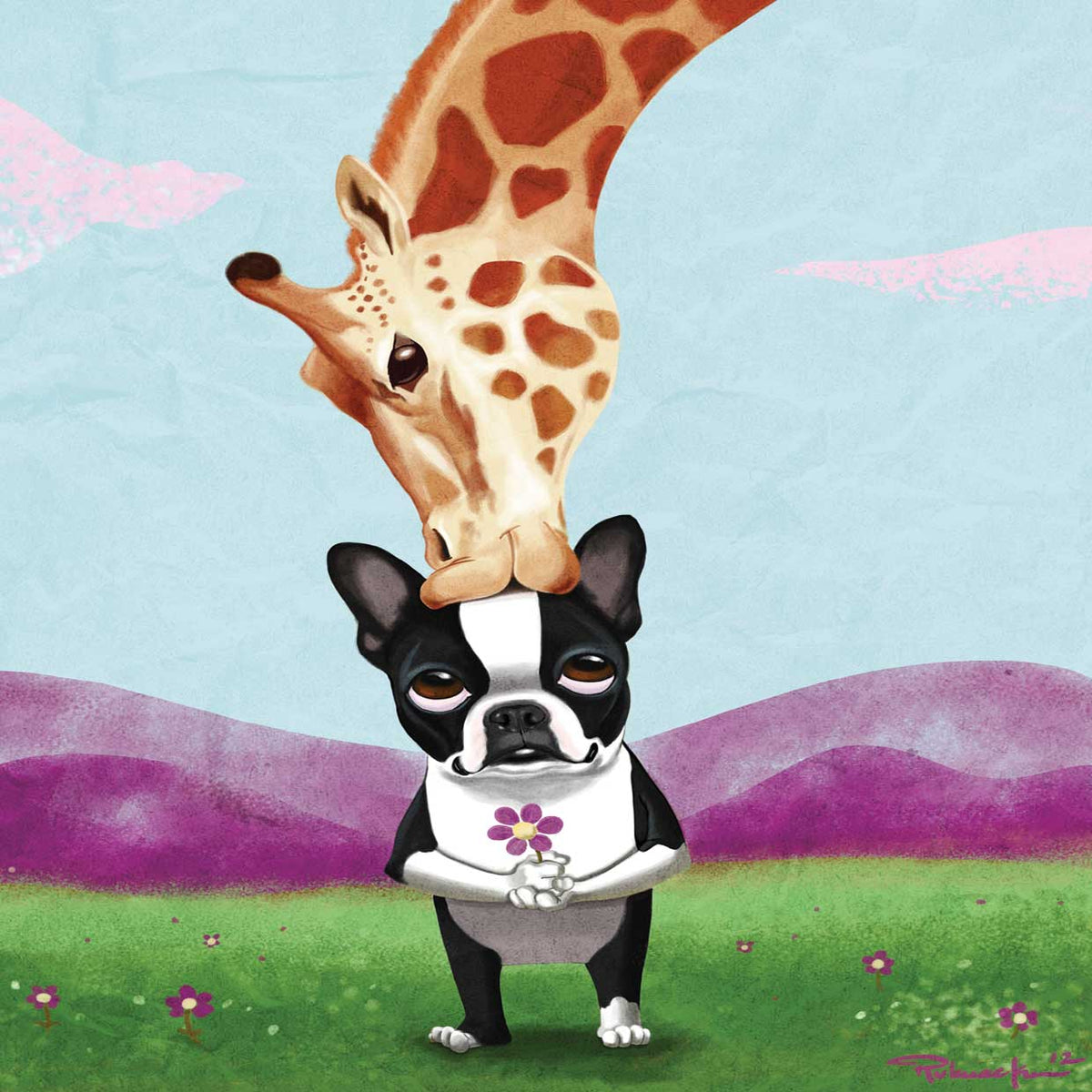 Giraffe Kisses