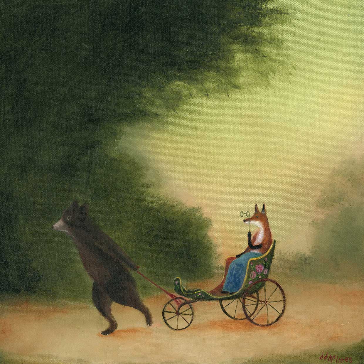 La Passeggiata of the Lady Dowager,