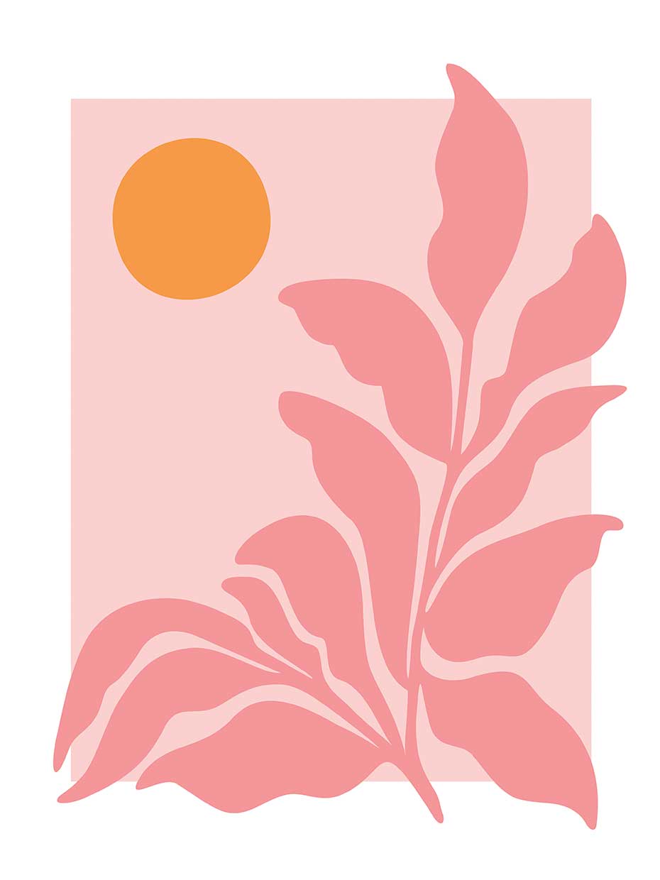 Sunny Pink Garden