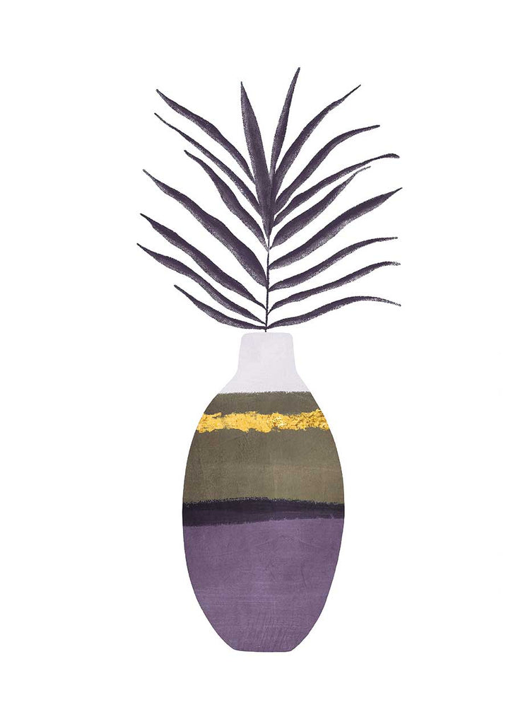 Florero Lavanda Lienzo