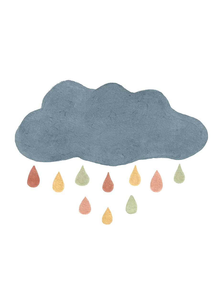 Nube boho Lienzo