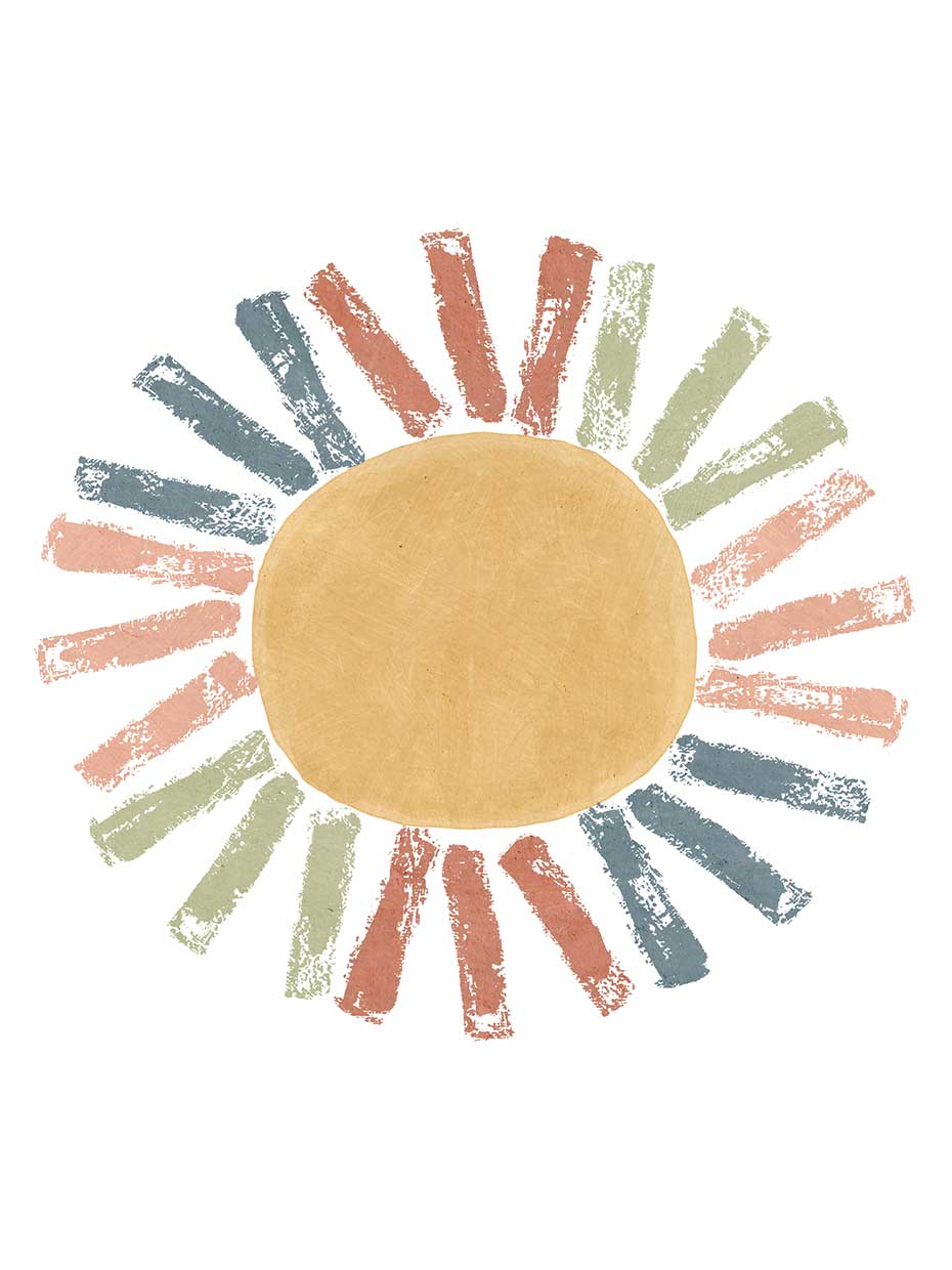 Sol boho Lienzo