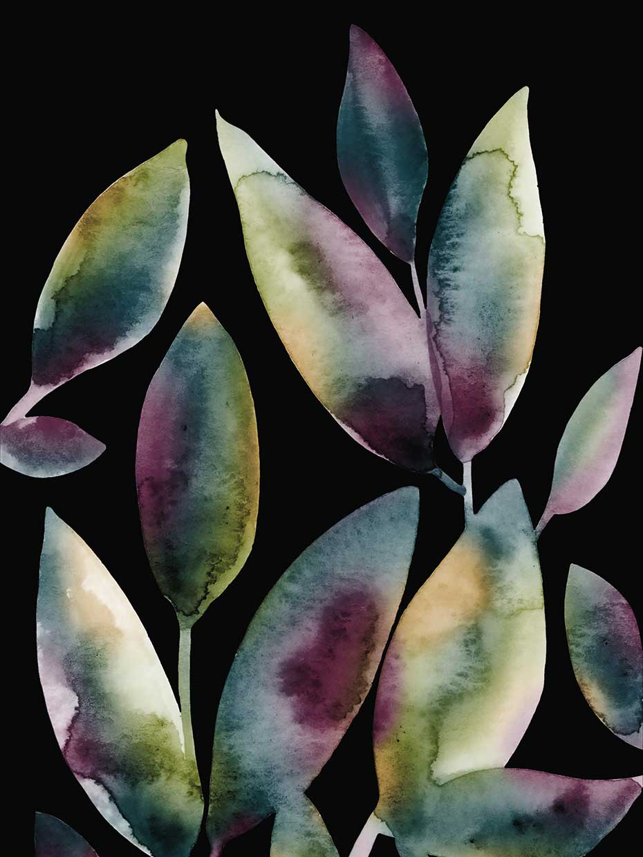 Watercolor Purple 2