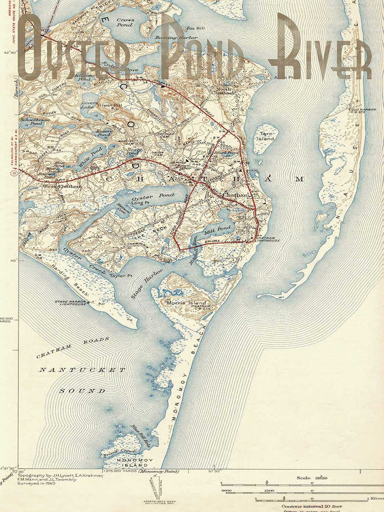 Oyster Pond River 18X24