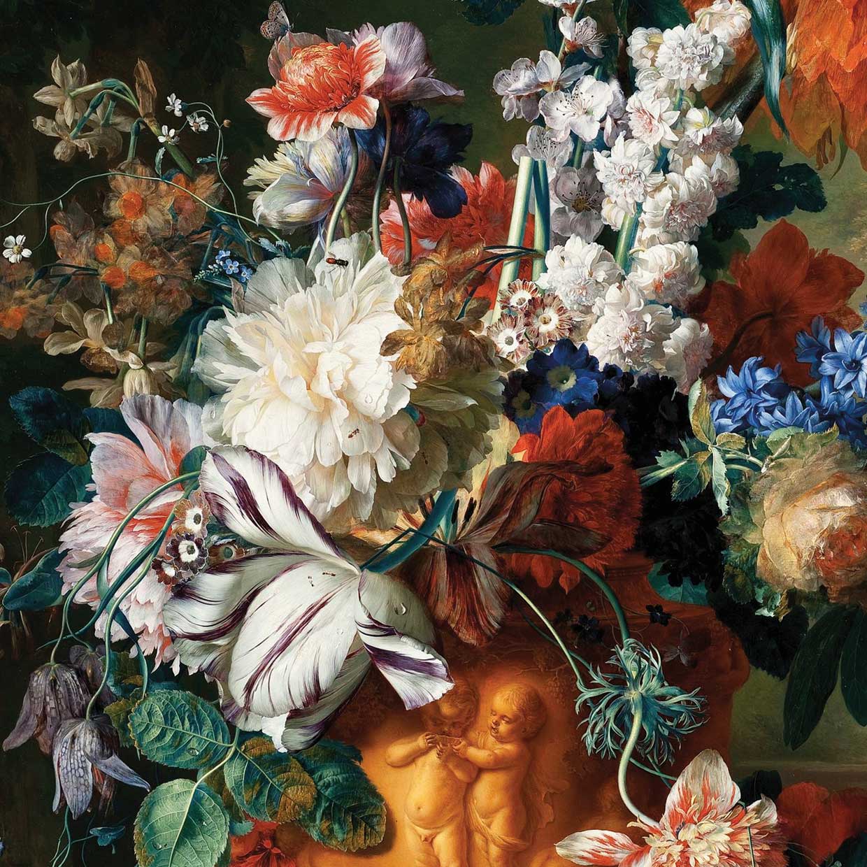 Floral New Take van Huysum 40x40