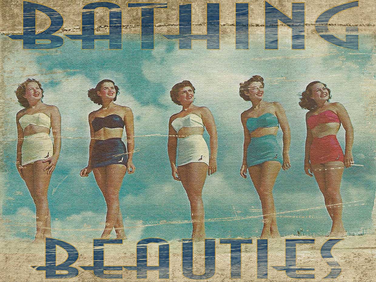 Bathing Beauties 18X24