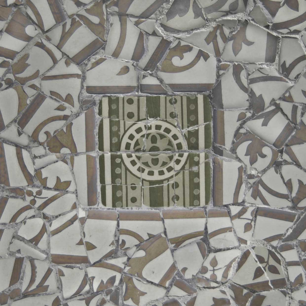 Olive Gaudi Tile 24x24