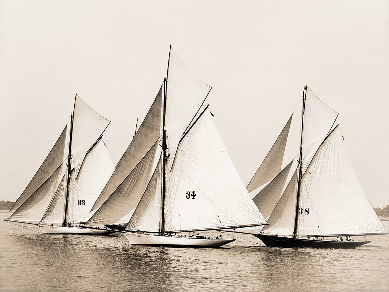 Majestic Ship Trio 16x20