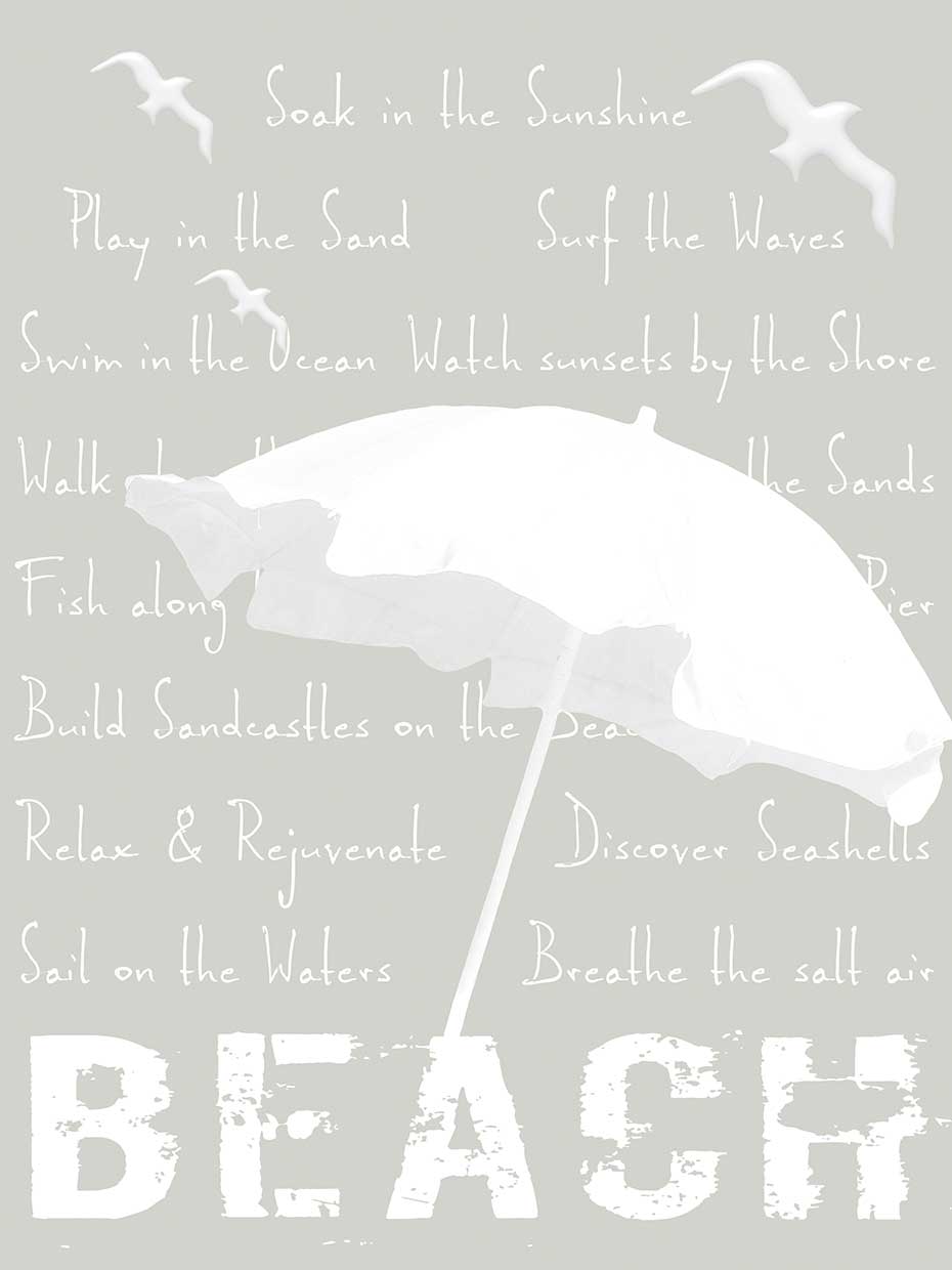 Soak in the Sunshine grey mist