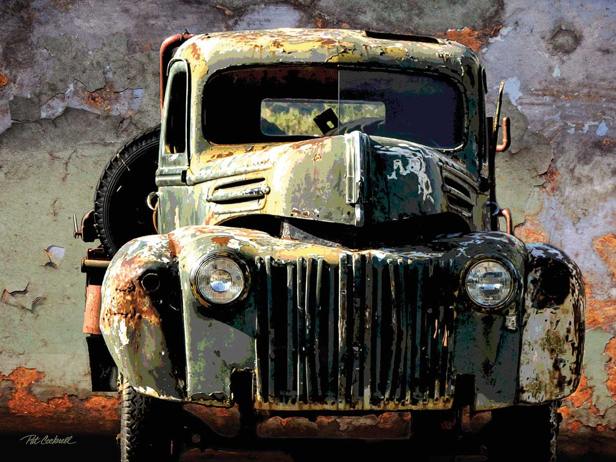 Rusted Old truck
