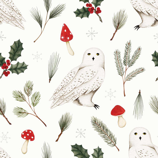 Snowy Owl Pattern