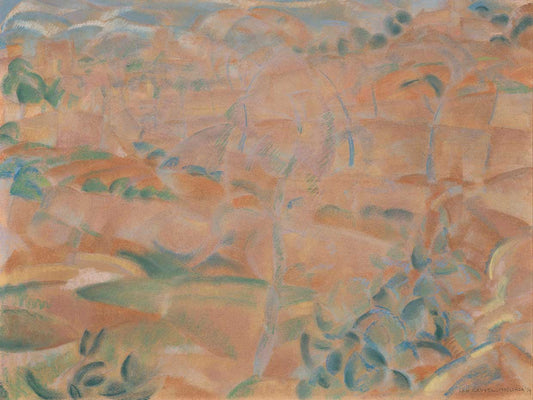 Landscape on Mallorca (1914) Canvas Print