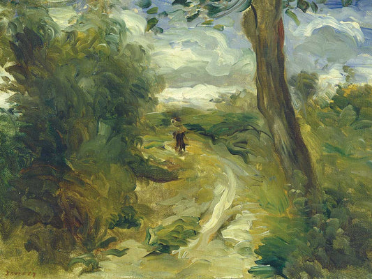 Landscape Between Storms Canvas Print