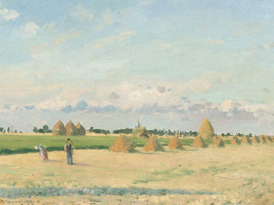 Landscape, Ile-de-France Canvas Print
