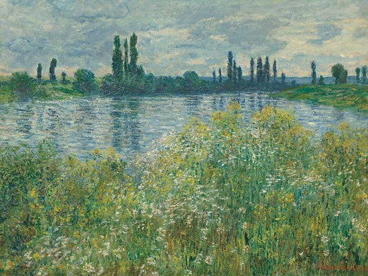 Banks of the Seine Canvas Print