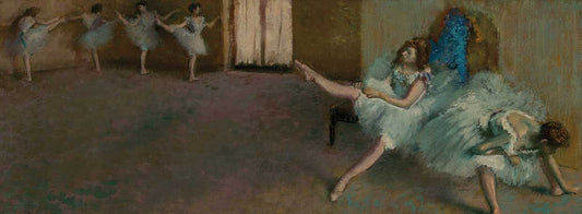 Before the Ballet Canvas Print