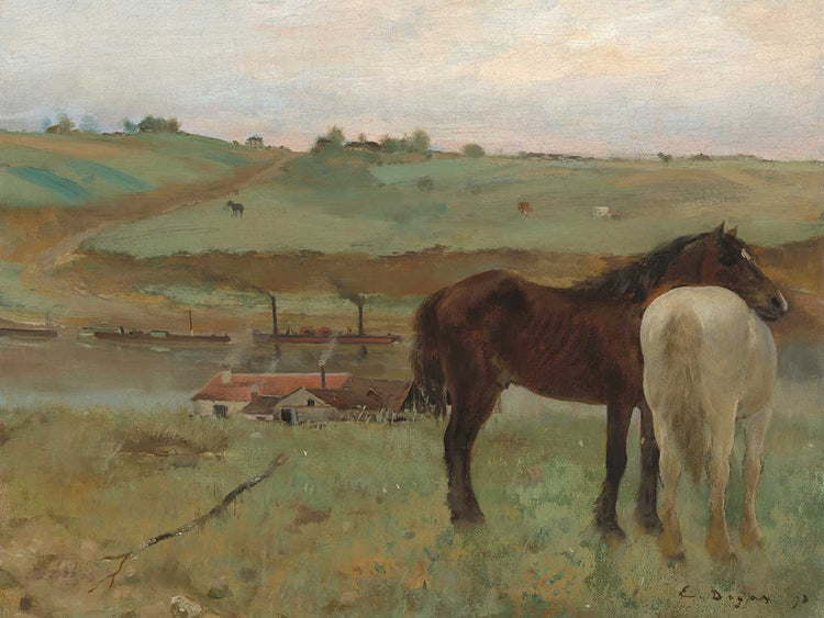 Horses in a Meadow