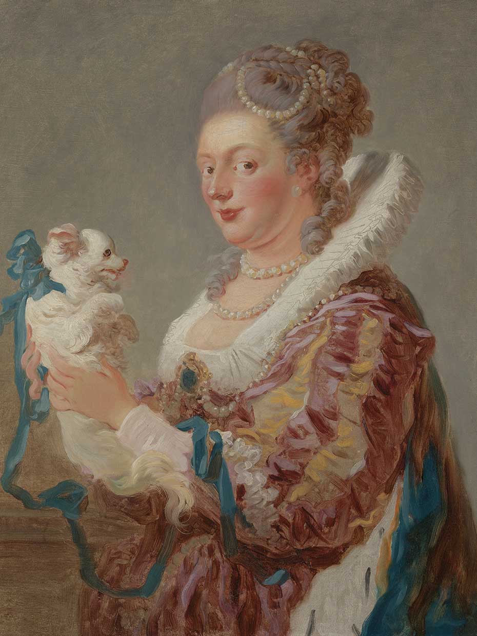 A Woman with a Dog